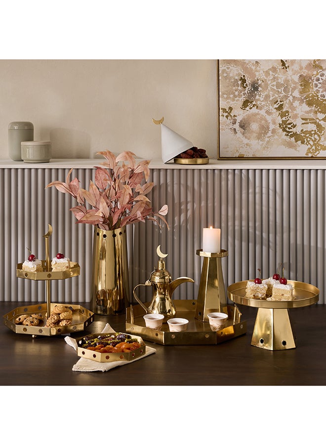 Home Box Large Gold Candle Holder for Home Decor - Image 4